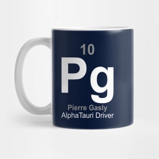 Pierre Gasly Driver Element Mug